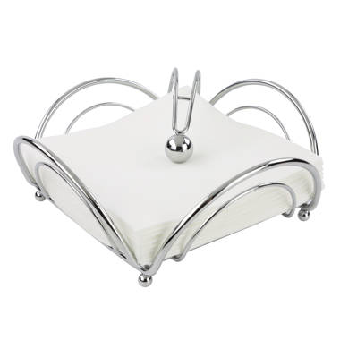 Prep & Savour Stainless Steel Napkin Holder