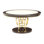 Belmont Place 60" Round Dining Table - Espresso