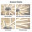Hanke 36.22'' 6- Speed Dimmable Reversible Ceiling Fan With Led Lights And Remote Control-1989825021