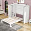 Lit escamotable avec deux garde-robe et tablette-130932840