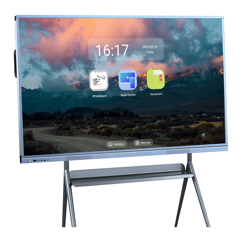 JYXCN Special Offer! Smart Board 86 Inch - All-in-One Touch Screen Interactive Whiteboard, Dual System Boosts Productivity, Cloud Sharing Connects Teams - Perfect for Education, Office & Presentations