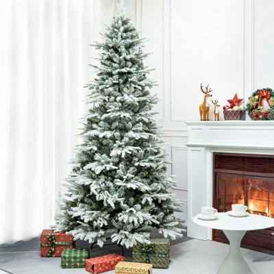 Pine Flocked Christmas Tree