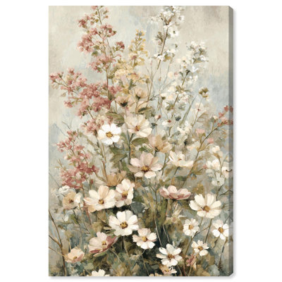 «Heirloom Blossoms I», art floral rétro par Art Remedy
