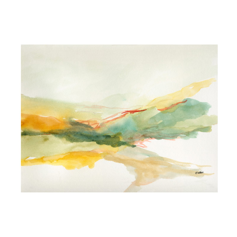 Œuvre d'art sur toile, Rand Jan, H 14 po x l 19 po
