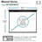 Manual Series White 120" diagonal Manual Projection Screen