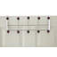 Bleeker Aluminum Over-the-Door 10 - Hook Wall Mounted Coat Rack-26400111