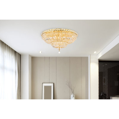Plafonnier encastré 30 po à 18 lumières Stinnett