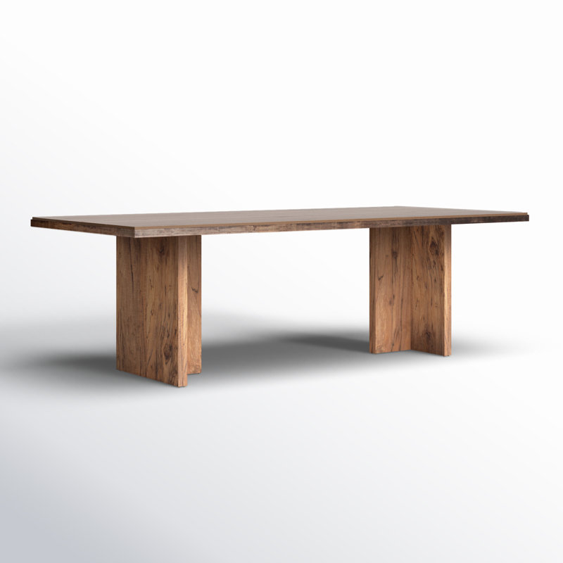 Geonna Solid Wood Base Dining Table