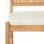Chaise rembourrée Verona Organic Modern avec dossier cannelé et structure en bois d'hévéa massif pour la cuisine et la salle à manger-130632533-130632535