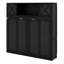 Lit escamotable avec armoires de rangement-1040743909