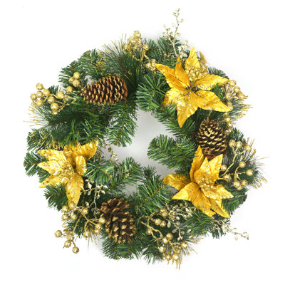 Handcrafted Faux Berry 20'' Wreath