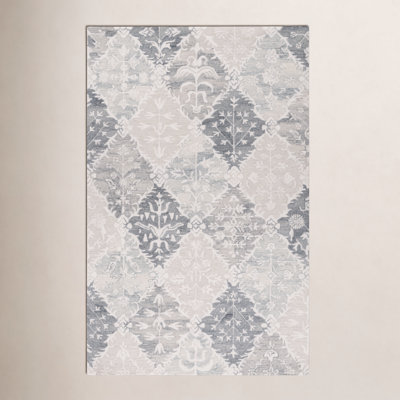 Garvin Hand-Tufted Wool Floral Rug
