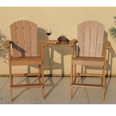 Chaises longues d'extérieur avec couleur, style, matériau pour les hanches, raccords en acier inoxydable 304 et plateau central pratique à utiliser - groupe de chaises colorées à dossier haut, pièces, parties de jardin
