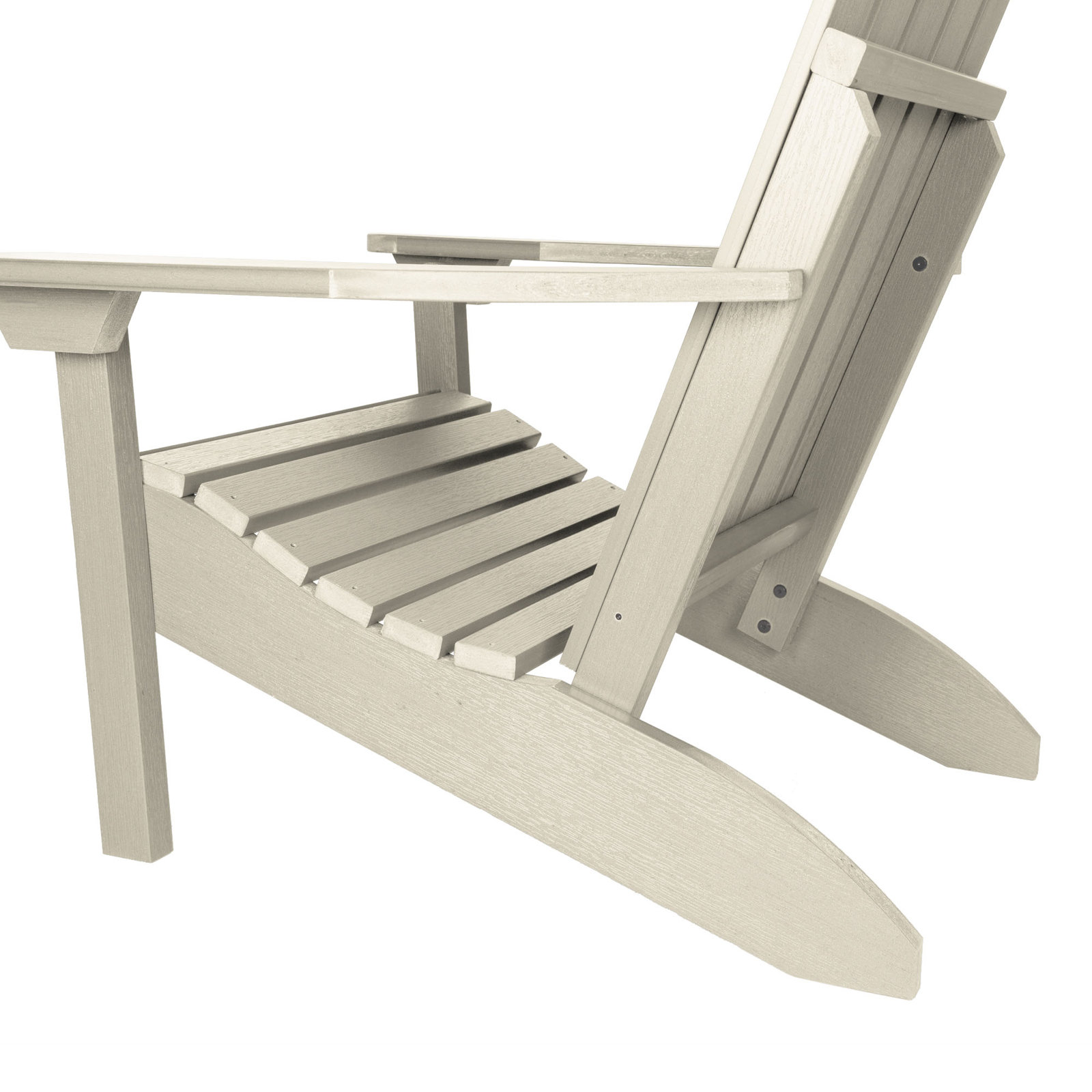 Leis Outdoor Adirondack Chair, Whitewash