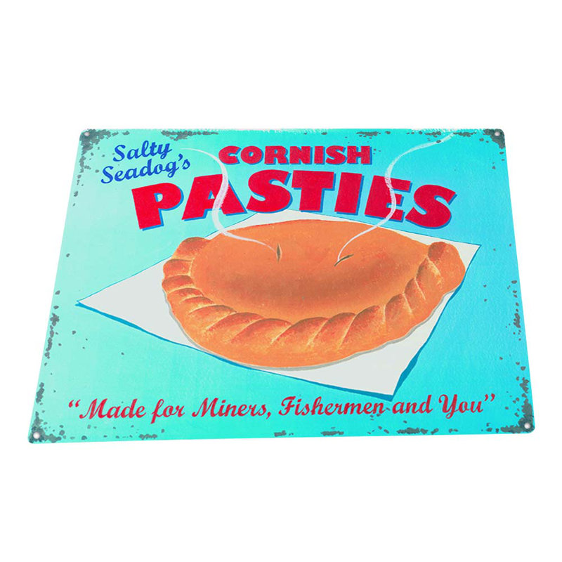 " Cornish Pasties ", 11.5" H x 15.5" W x 0.04" D
