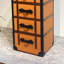 Commode à tiroirs rétro de style campagnard américain