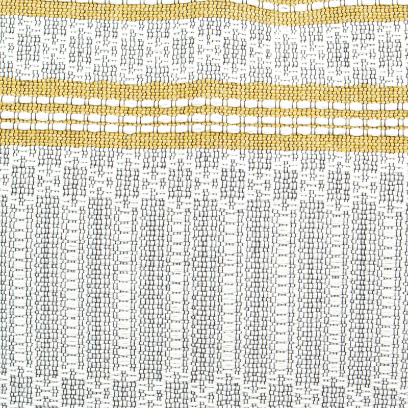  Housse de coussin géométrique rectangulaire, Jaune