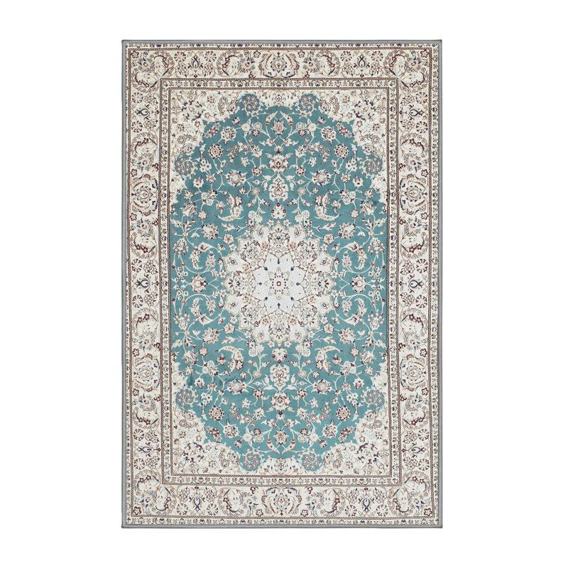 Tapis oriental tissé à la machine Cathriona, Rectangle 4 pi x 6 pi