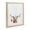 Highland Cow Baby, reproduction sous verre encadrée, conception par Ali Lynne