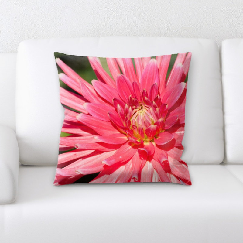 Coussin dahlias