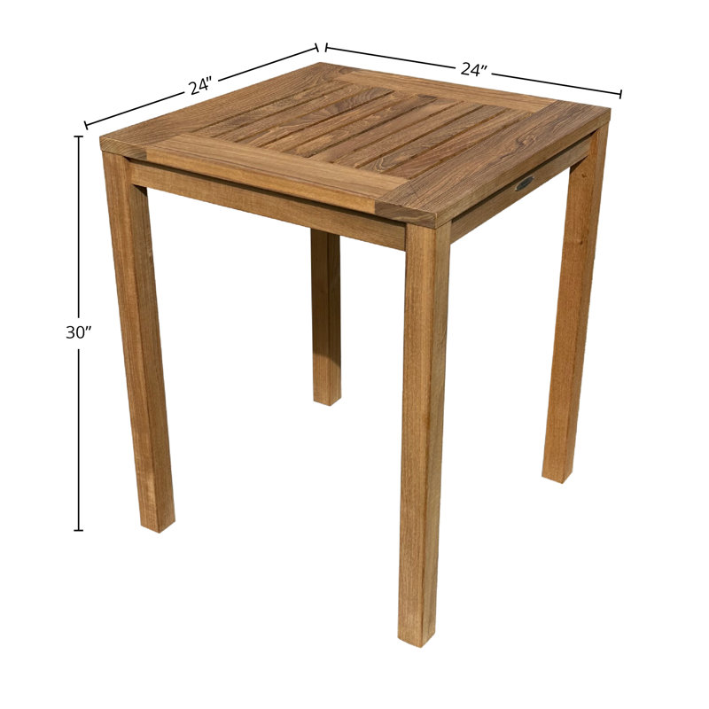 Table de salle à manger d'extérieur Janiyaa