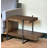 22" Brown Solid Wood Square End Table