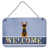 Navy Blue/Brown selected