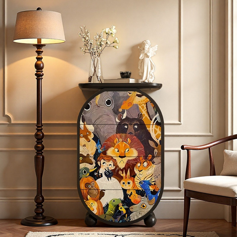 Armoire de vestibule French Vintage