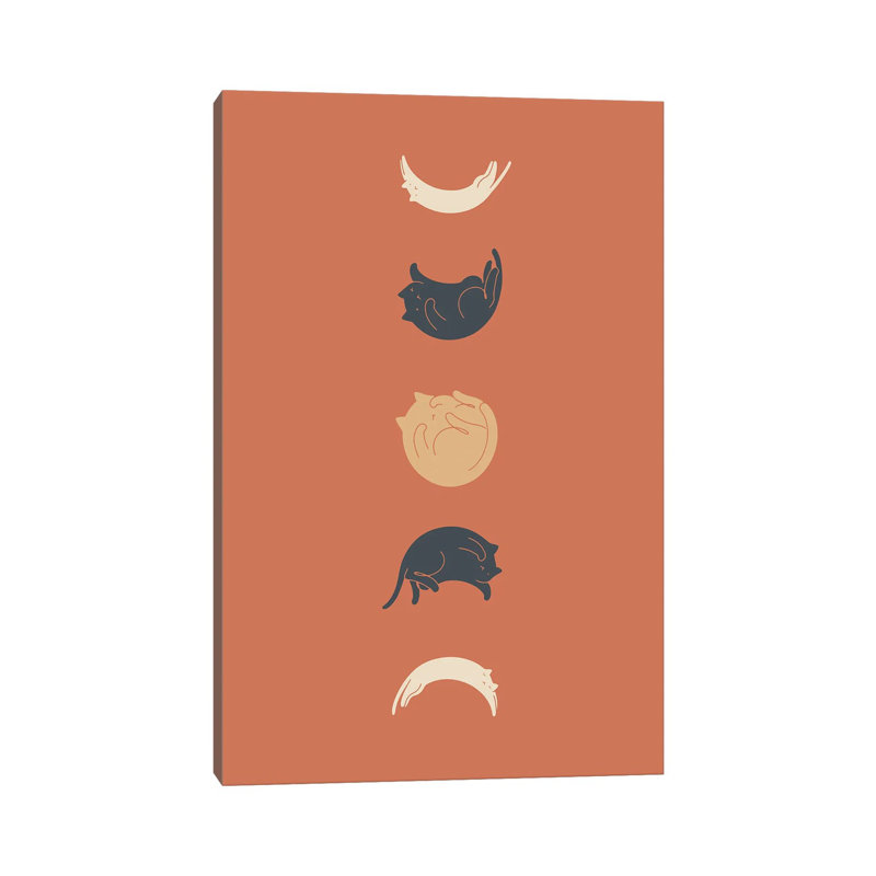 Cat Landscape LXI by Lim Heng Swee - Wrapped Canvas Print, 101.6 cm H x 66.04 cm W