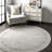 Zayan Moroccan Power Loom Performance Light Gray Rug-1478566661