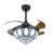 36'' Crystal Ceiling Fan Light with Remote Control