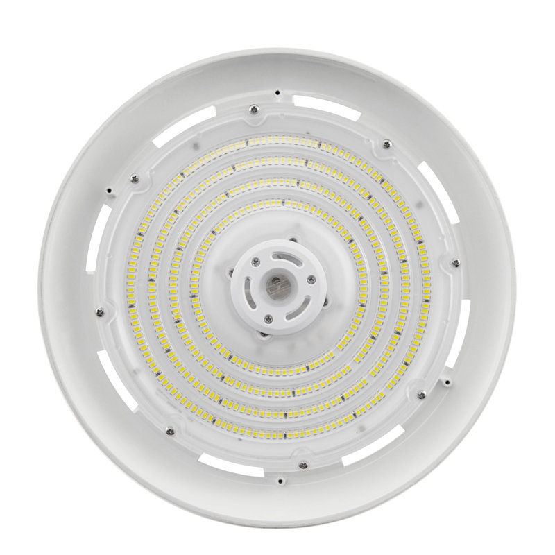 GREENLIGHTDEPOT LED High Bay - 150W - 20,899 Lumens - Motion Sensor - UFO2 - Hook Mount - 5 Year Warranty - Black - (UL+DLC)
