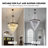 Maquisha 12-Light Dimmable Empire Chandelier