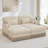 Deep Seat Modular Sofas, Chenille Contemporary Loveseat For Home
