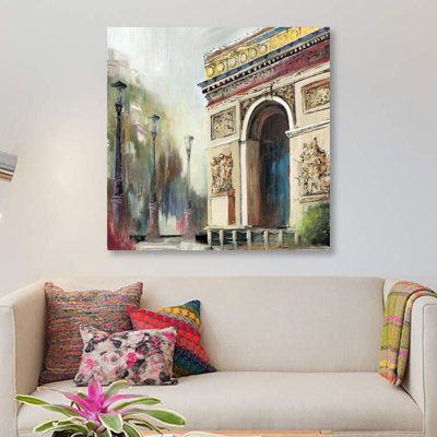 « arc de triumph », impression sur toile
