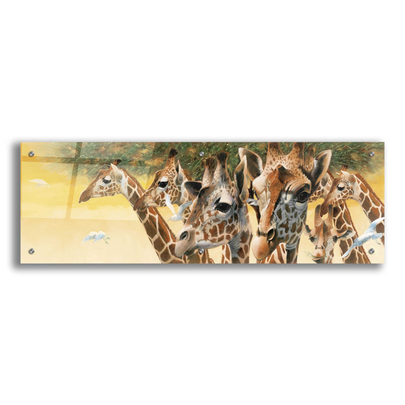 Latitude Run® 'A Walk In The Sun' By Durwood Coffey, Acrylic Glass Wall Art,, H 12 po x l 36 po x P 0,2 po