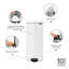 Brabantia NewIcon Soft Closing 30 Litre Pedal Bin-126117474