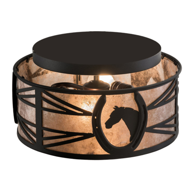 Horseshoe 2 - Light Semi Flush Mount