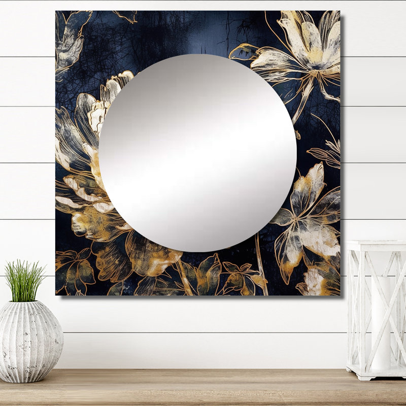 Grand miroir carré Guerline, 29 po x 29 po