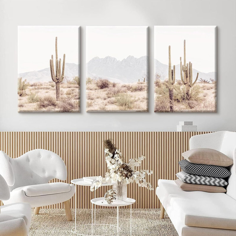 3 Piece Wrapped Canvas Wall Art