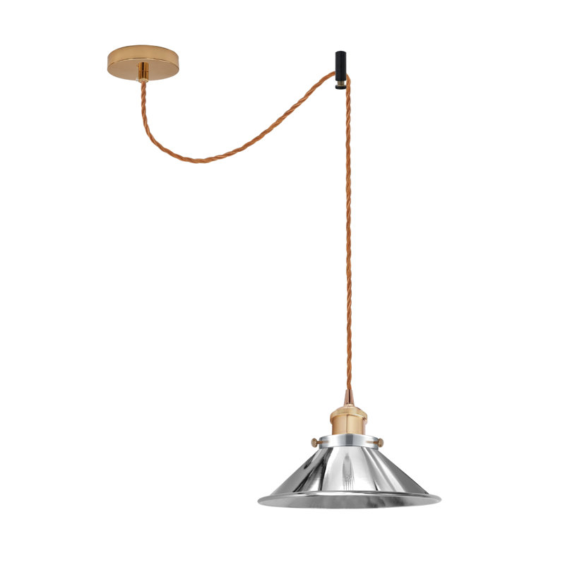 Edna 1 - Light Chrome Single Pendant