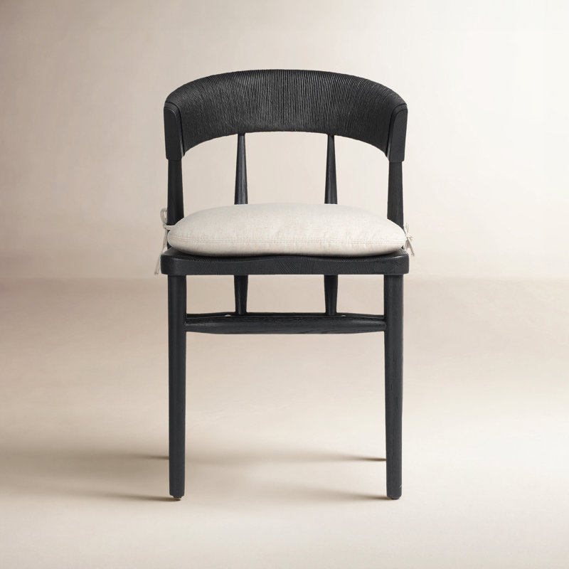 Siofra Dining Chair With Cushion, Drifted Oak