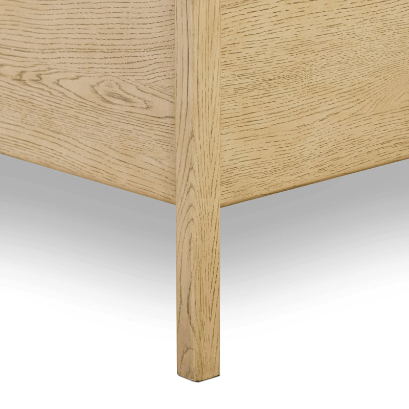 Rosedale Upholstered Bed, Yucca Oak/Chaps Sand, Twin