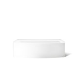 Expanse® 60" x 30" Space-Saving Acrylic Alcove Soaking Bathtub