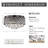 Talbotton 4-Light 15-inch Round Shade Crystal Flush Mount-1319203847