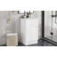 Meuble-lavabo polyvalent avec rangement avancé et design élégant-1182951237