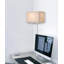 Abat-jour rectangulaire en lin H 11 po x l 10 po (araignée)-1157845466