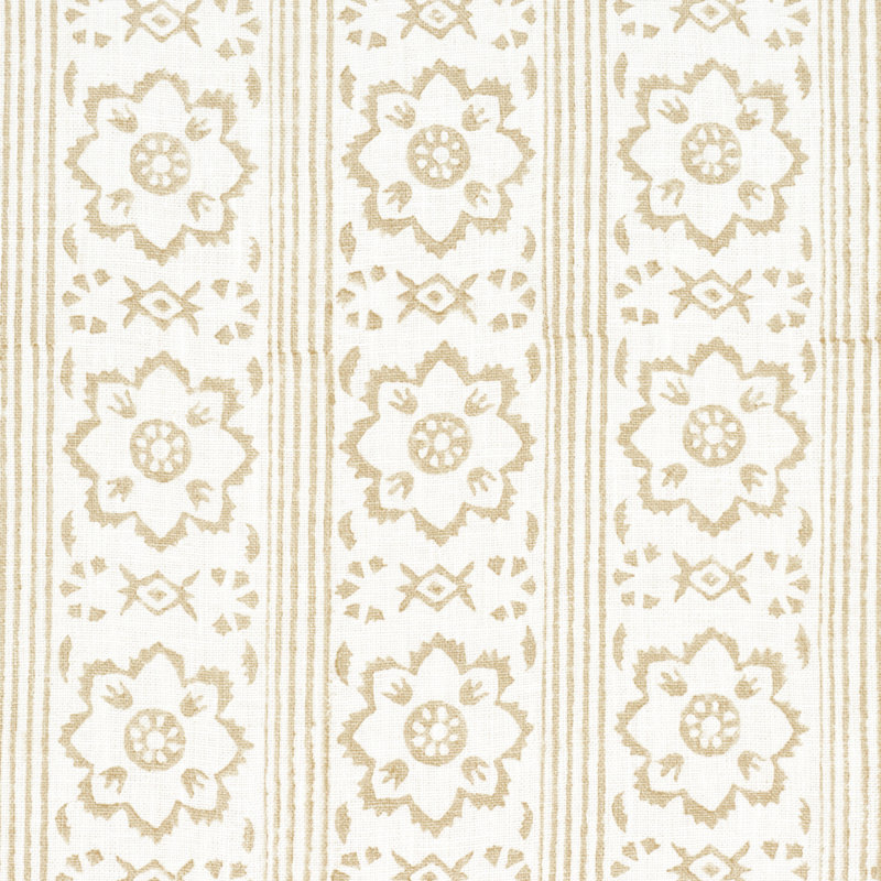 Sunda Hand Blocked Print Fabric, Neutral