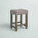 Locust Grove Upholstered Counter Stool with Solid Wood Frame