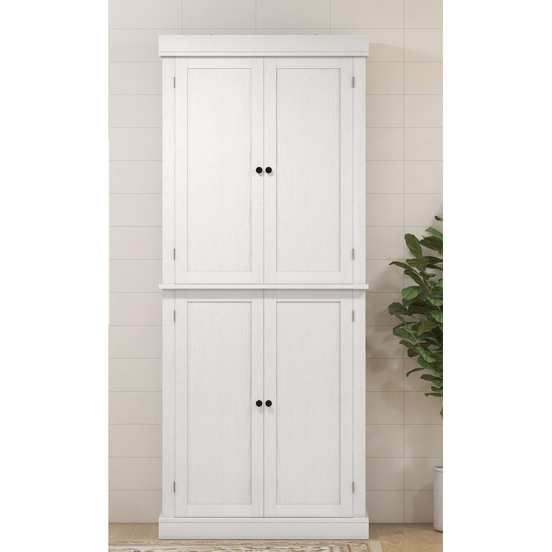 72.5" Freestanding Kitchen Pantry Cabinet